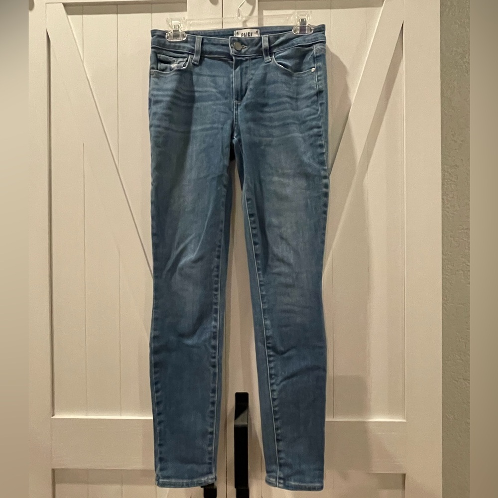 Paige Skinny Verdugo Ankle Denim Jeans - Size 26 - Like New